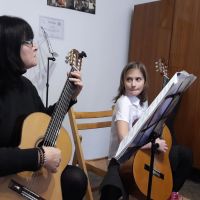 Gitár és hegedű vizsga Bogádon
